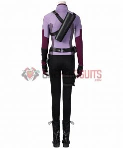 OneHeroSuits Costumes 2021 New Hawkeye Kate Bishop Purple Cosplay Costume Halloween Dress Up Suit