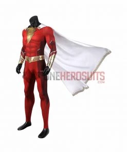 OneHeroSuits Shazam 2 Cospaly Costume Shazam 2 Billy Batson Cosplay Suit Costumes