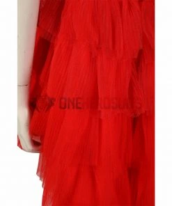OneHeroSuits The Suicide Squad 2 Harley Quinn Red Dress Cosplay Costume
