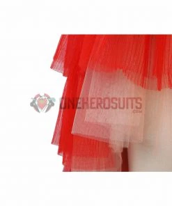 OneHeroSuits The Suicide Squad 2 Harley Quinn Red Dress Cosplay Costume