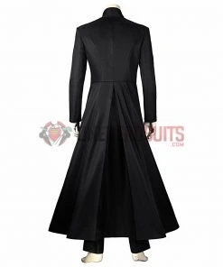 OneHeroSuits The Matrix 2 Cosplay Costume Reloaded Revolutions Neo Black Suit