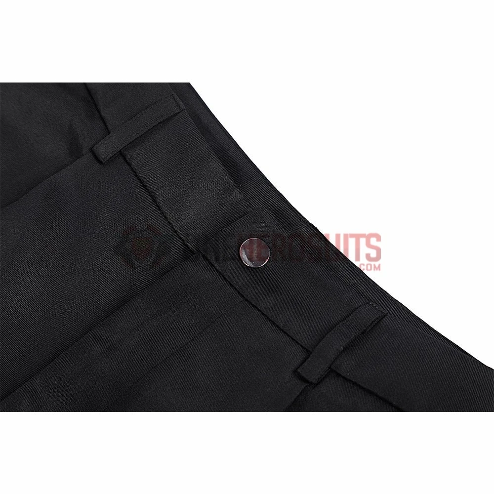 OneHeroSuits The Matrix 2 Cosplay Costume Reloaded Revolutions Neo Black Suit