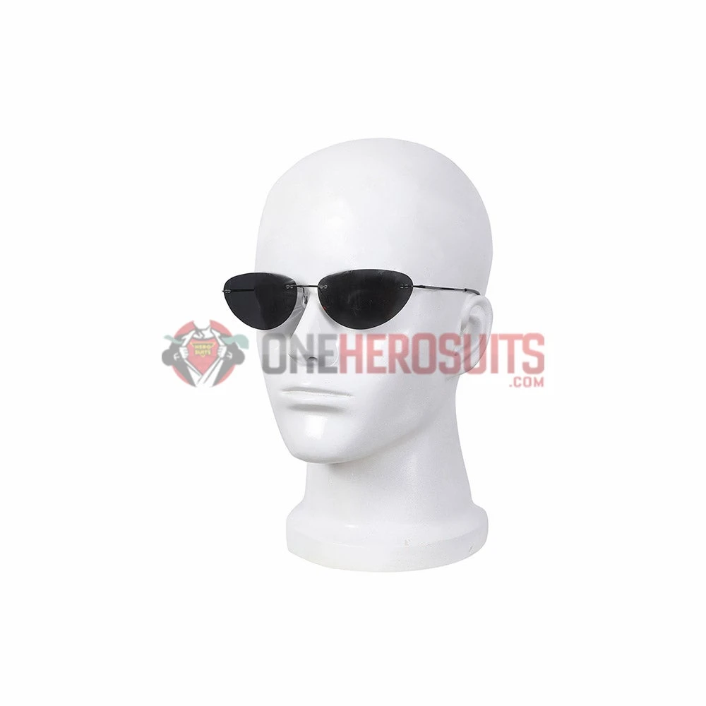OneHeroSuits The Matrix 2 Cosplay Costume Reloaded Revolutions Neo Black Suit