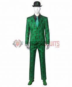 OneHeroSuits Costumes Edward Nygma Cospaly Boots 1960s Batman Riddler Shoes