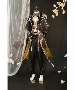 OneHeroSuits Genshin Impact Zhongli Cosplay Costumes