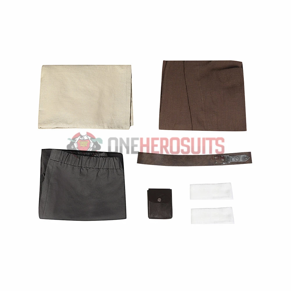 OneHeroSuits Star Wars Obi Wan Cosplay Costumes Kenobi Jedi Suits