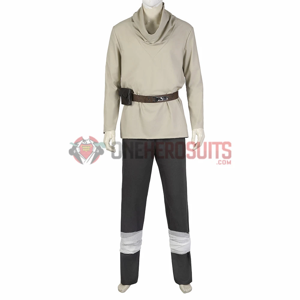 OneHeroSuits Star Wars Obi Wan Cosplay Costumes Kenobi Jedi Suits