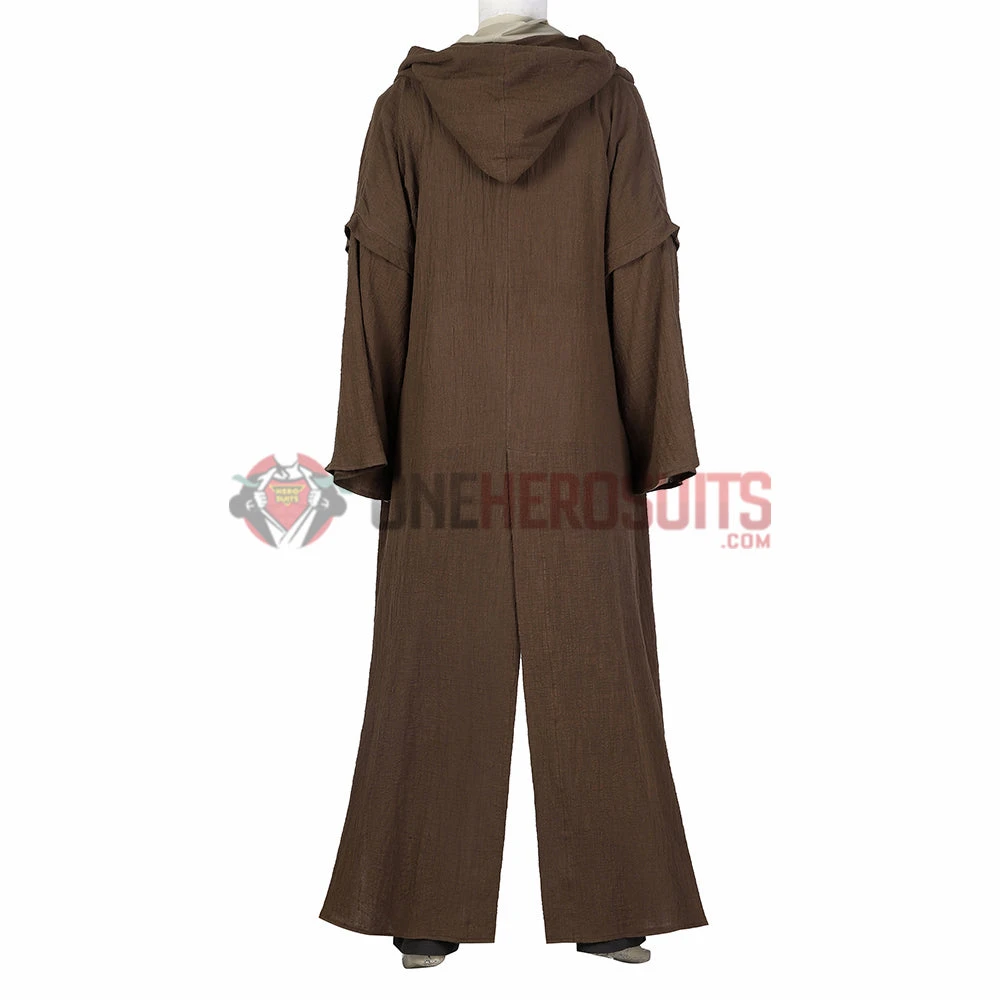 OneHeroSuits Star Wars Obi Wan Cosplay Costumes Kenobi Jedi Suits