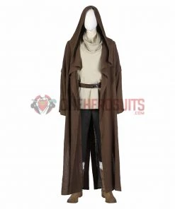 OneHeroSuits Star Wars Obi Wan Cosplay Costumes Kenobi Jedi Suits