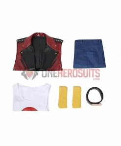 OneHeroSuits Thor Love And Thunder Cosplay Costumes Red Jacket Suits