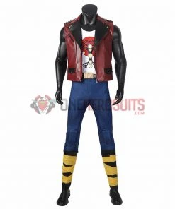 OneHeroSuits Thor Love And Thunder Cosplay Costumes Red Jacket Suits
