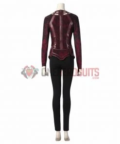 OneHeroSuits Scarlet Witch Wanda Cosplay Costumes Battle Damaged Edition Halloween Suits