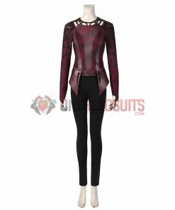 OneHeroSuits Scarlet Witch Wanda Cosplay Costumes Battle Damaged Edition Halloween Suits