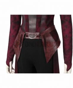 OneHeroSuits Scarlet Witch Wanda Cosplay Costumes Battle Damaged Edition Halloween Suits