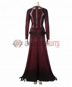 OneHeroSuits Scarlet Witch Wanda Cosplay Costumes Battle Damaged Edition Halloween Suits