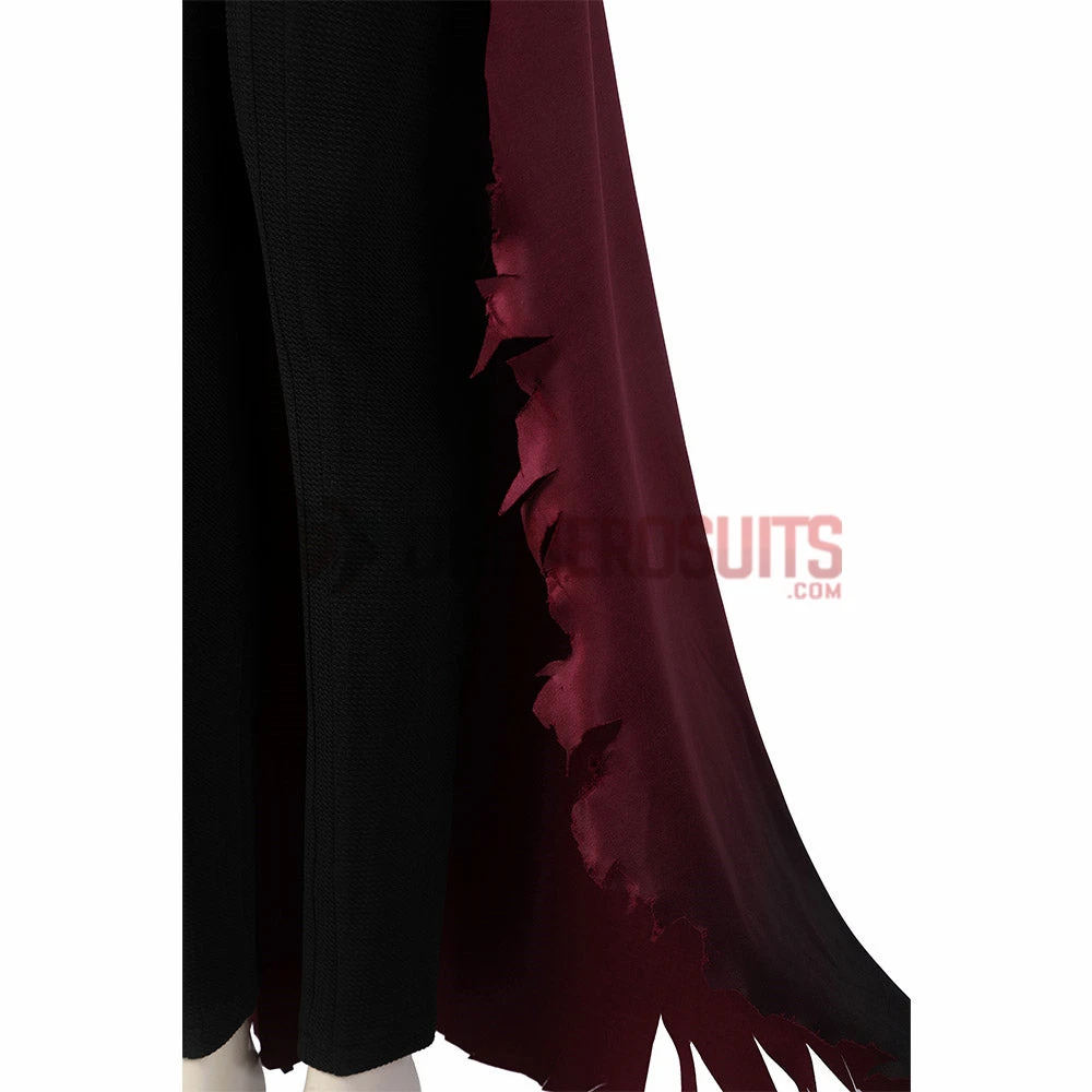 OneHeroSuits Scarlet Witch Wanda Cosplay Costumes Battle Damaged Edition Halloween Suits