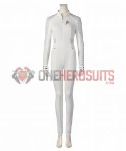 OneHeroSuits Star Trek Cosplay Costume Strange New Worlds Nurse Chapel White Jumpsuit