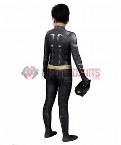OneHeroSuits Entry-level Cosplay Bodysuit & Zentai Kids Batman Bruce Wayne Cosplay Suit The Dark Knight Rises Spandex BodySuit