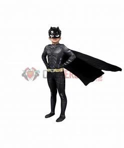 OneHeroSuits Entry-level Cosplay Bodysuit & Zentai Kids Batman Bruce Wayne Cosplay Suit The Dark Knight Rises Spandex BodySuit
