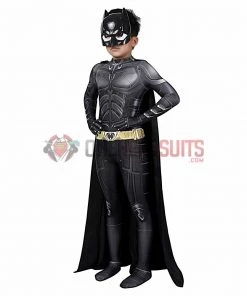 OneHeroSuits Entry-level Cosplay Bodysuit & Zentai Kids Batman Bruce Wayne Cosplay Suit The Dark Knight Rises Spandex BodySuit