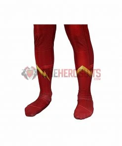 OneHeroSuits Kids Flash Season 5 Cosplay Suit Barry Allen Spandex BodySuit