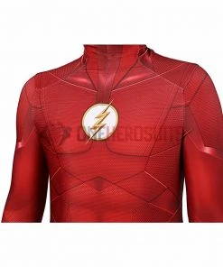 OneHeroSuits Kids Flash Season 5 Cosplay Suit Barry Allen Spandex BodySuit