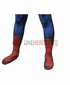 OneHeroSuits Kids Cosplay Kids Superman And Lois Cosplay Suit Superman Spandex BodySuit