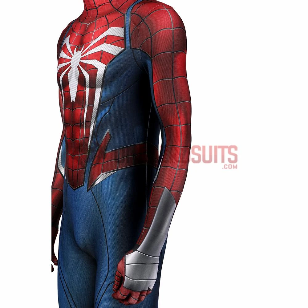 OneHeroSuits Spiderman 2 PS5 Cosplay Costumes Peter Parker Printed Jumpsuits
