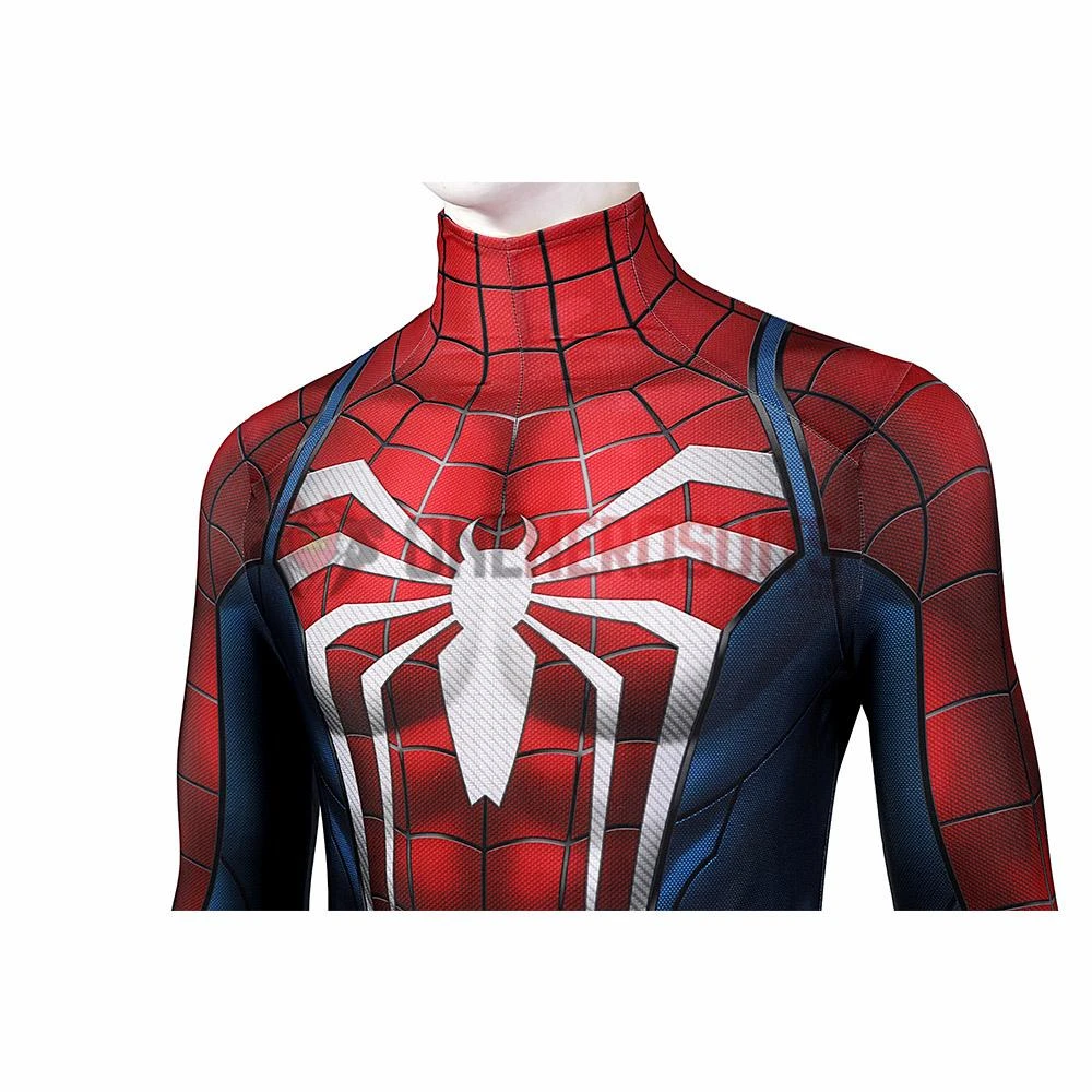 OneHeroSuits Spiderman 2 PS5 Cosplay Costumes Peter Parker Printed Jumpsuits