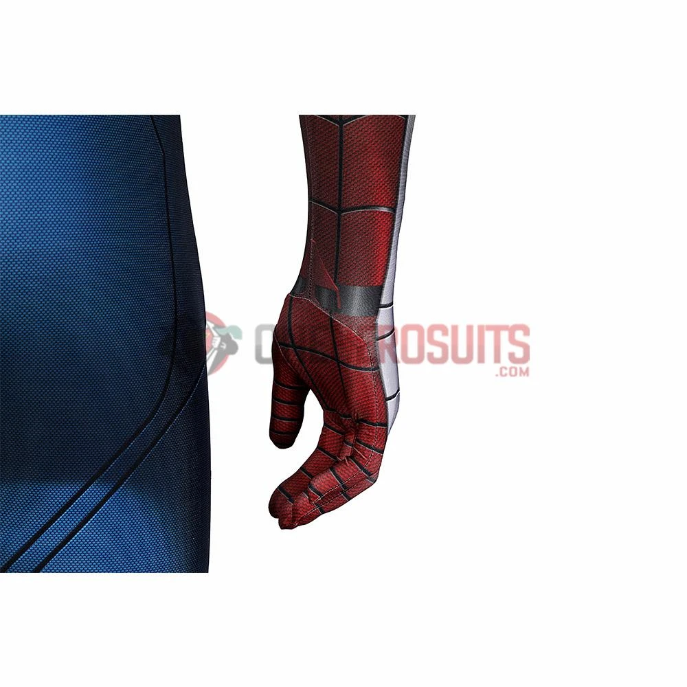 OneHeroSuits Spiderman 2 PS5 Cosplay Costumes Peter Parker Printed Jumpsuits