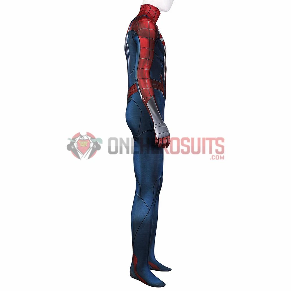 OneHeroSuits Spiderman 2 PS5 Cosplay Costumes Peter Parker Printed Jumpsuits