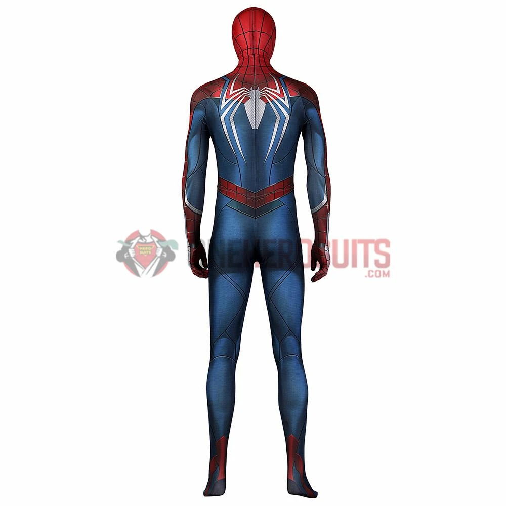 OneHeroSuits Spiderman 2 PS5 Cosplay Costumes Peter Parker Printed Jumpsuits