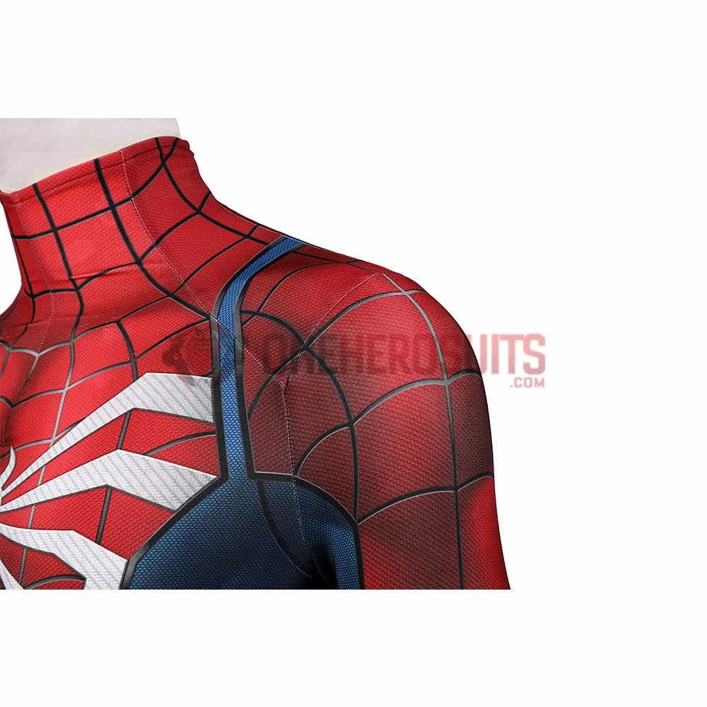 OneHeroSuits Spiderman 2 PS5 Cosplay Costumes Peter Parker Printed Jumpsuits