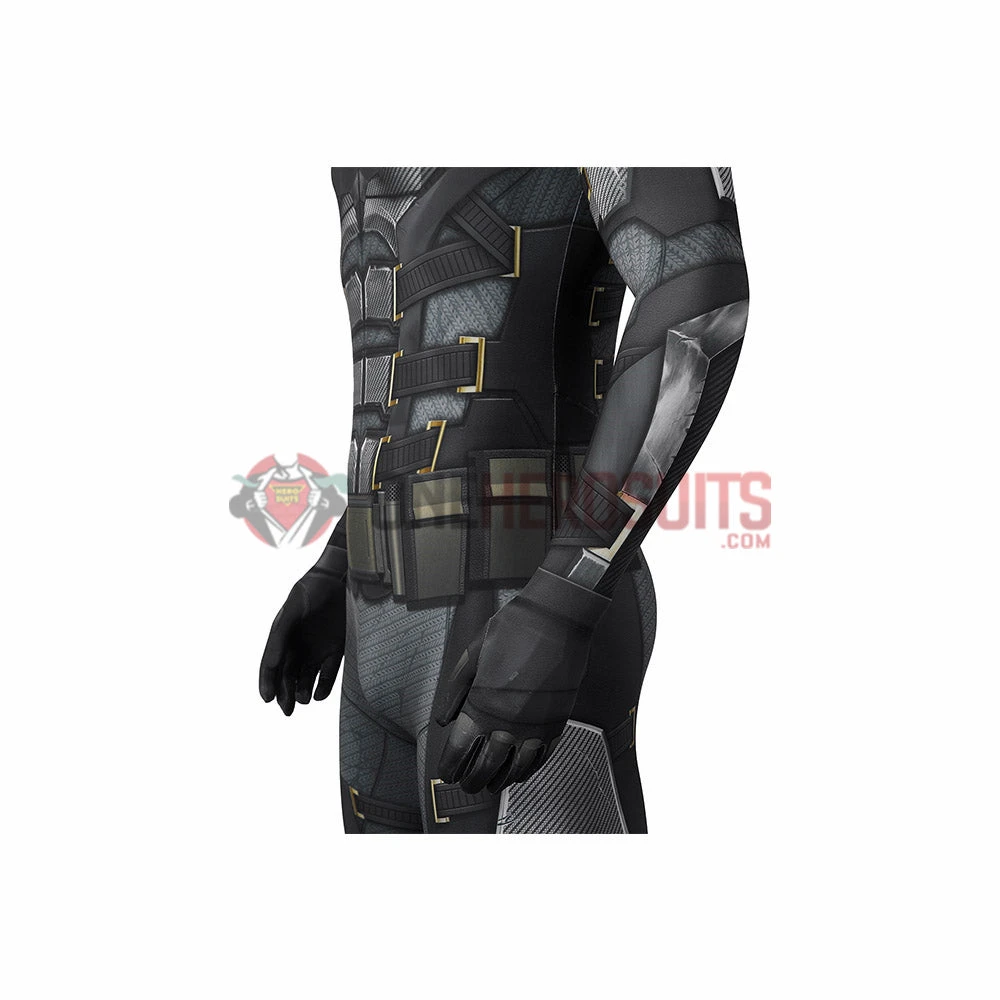 OneHeroSuits Batman Cosplay Costume Justice League 3D Printed Jumpsuits With Cloak