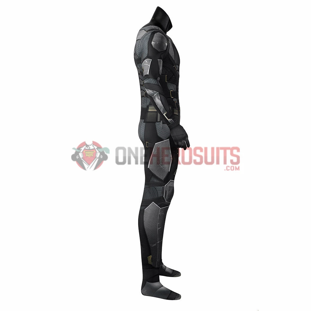 OneHeroSuits Batman Cosplay Costume Justice League 3D Printed Jumpsuits With Cloak