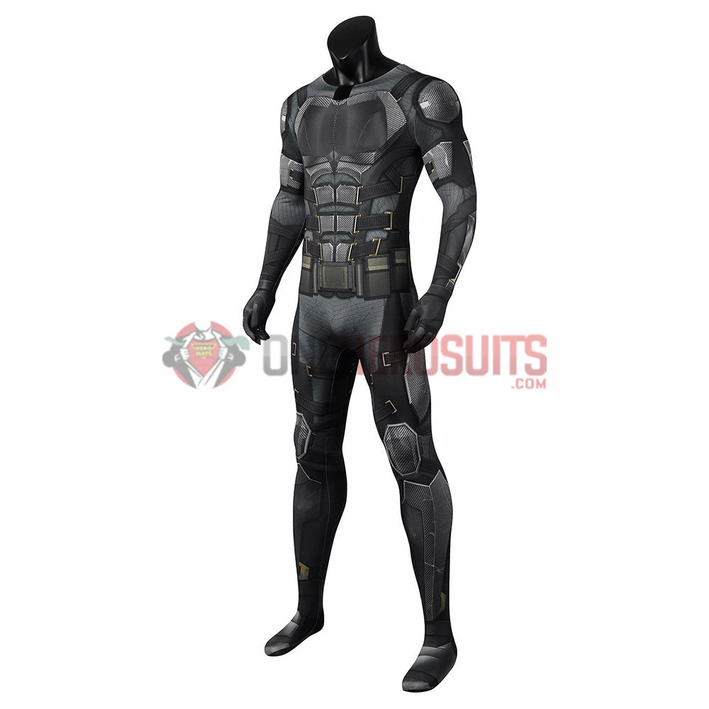 OneHeroSuits Batman Cosplay Costume Justice League 3D Printed Jumpsuits With Cloak