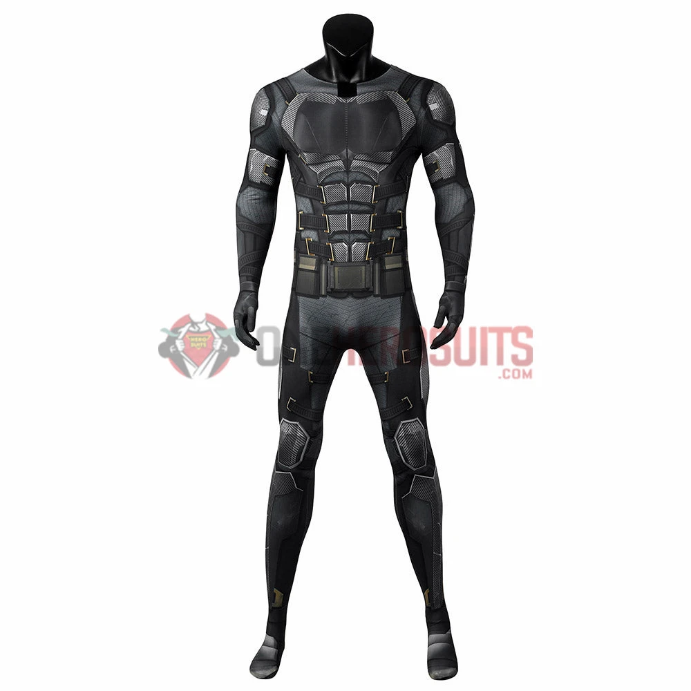 OneHeroSuits Batman Cosplay Costume Justice League 3D Printed Jumpsuits With Cloak