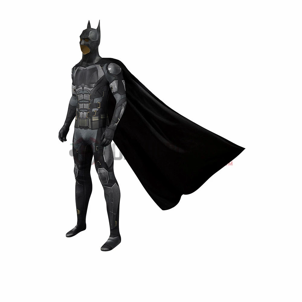 OneHeroSuits Batman Cosplay Costume Justice League 3D Printed Jumpsuits With Cloak