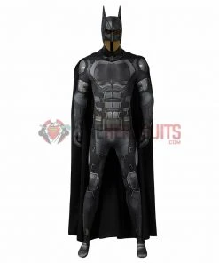 OneHeroSuits Batman Cosplay Costume Justice League 3D Printed Jumpsuits With Cloak
