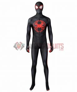 OneHeroSuits Spiderman Across The Spider-Verse Cosplay Suit Miles Morales Bodysuit