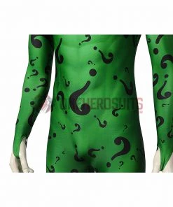 OneHeroSuits Batman Forever Riddler Cosplay Costume Jim Carrey Edition 3D Printed Jumpsuits