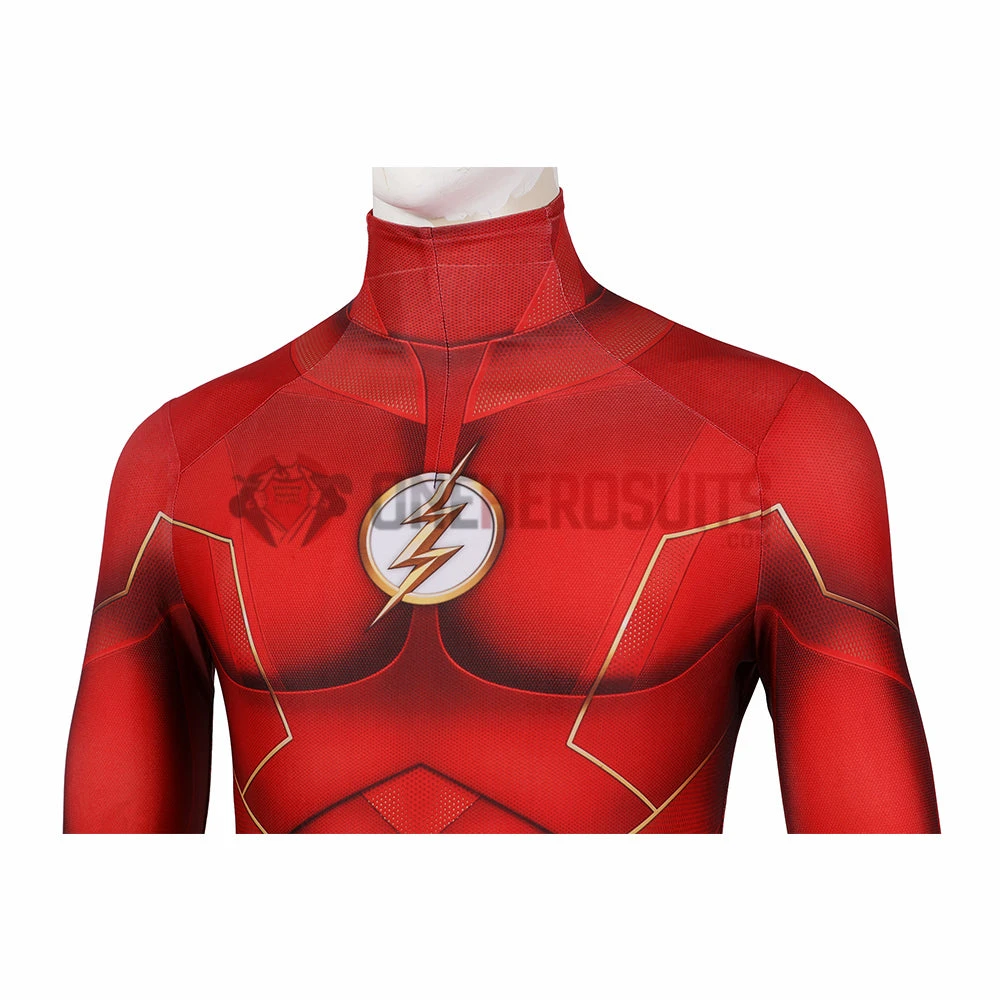 OneHeroSuits The Flash S8 Cosplay Costumes Barry Allen 3D Printed Bodysuit