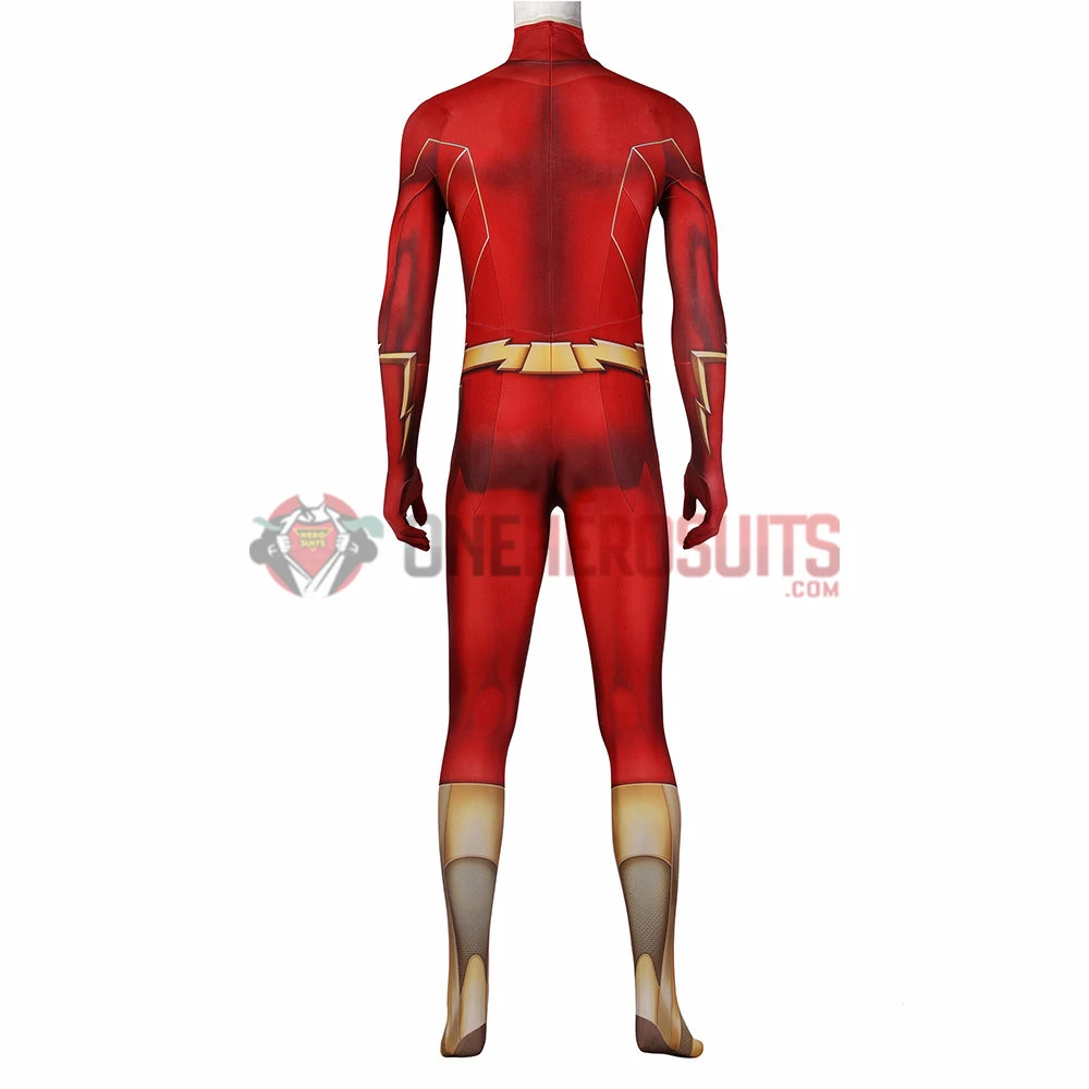 OneHeroSuits The Flash S8 Cosplay Costumes Barry Allen 3D Printed Bodysuit
