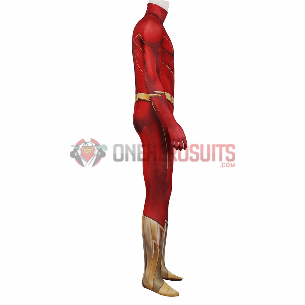 OneHeroSuits The Flash S8 Cosplay Costumes Barry Allen 3D Printed Bodysuit