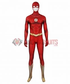 OneHeroSuits The Flash S8 Cosplay Costumes Barry Allen 3D Printed Bodysuit