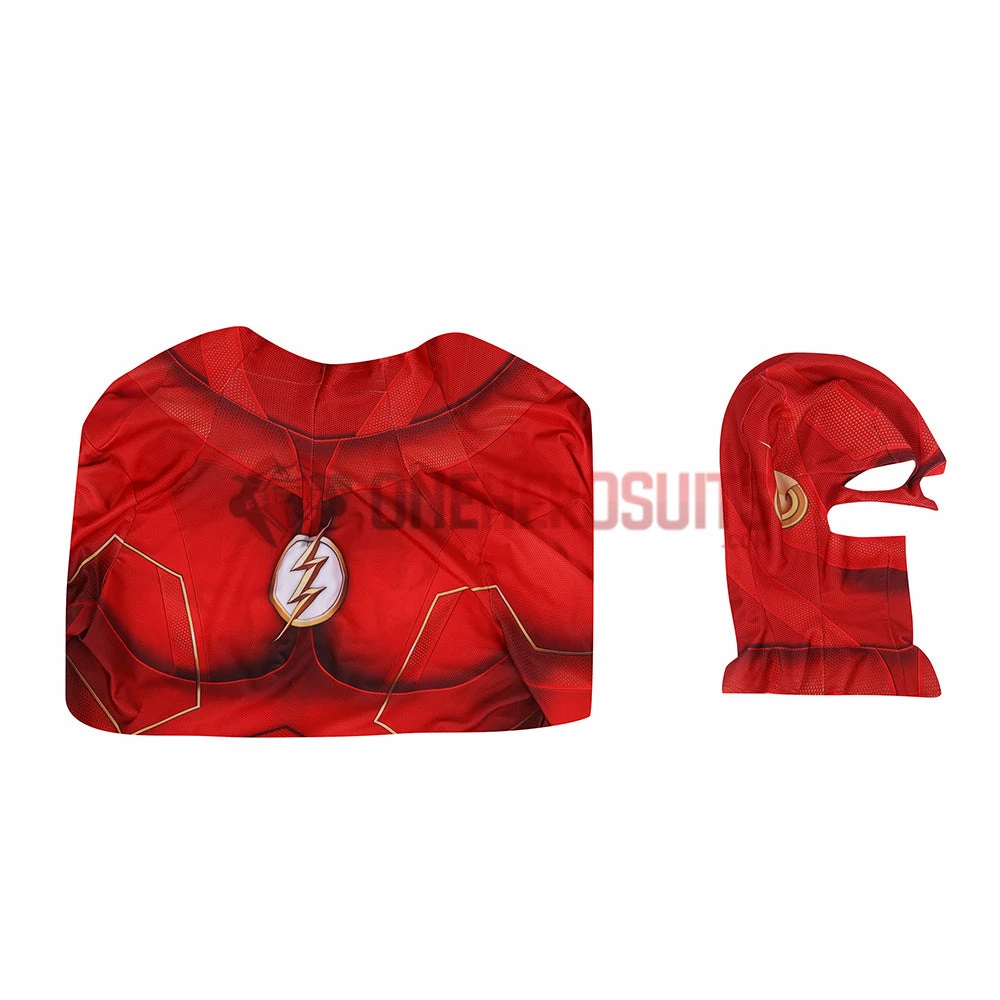 OneHeroSuits The Flash S8 Cosplay Costumes Barry Allen 3D Printed Bodysuit