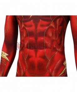 OneHeroSuits Costumes The Flash Cosplay Costume Barry Allen 3D Printed Jumpsuit