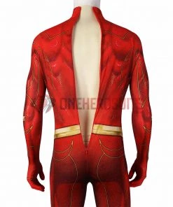 OneHeroSuits Costumes The Flash Cosplay Costume Barry Allen 3D Printed Jumpsuit