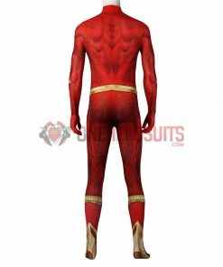 OneHeroSuits Costumes The Flash Cosplay Costume Barry Allen 3D Printed Jumpsuit