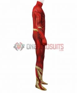 OneHeroSuits Costumes The Flash Cosplay Costume Barry Allen 3D Printed Jumpsuit
